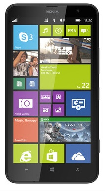 Nokia Lumia 1320 main menu