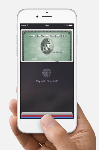 Apple Pay home screen