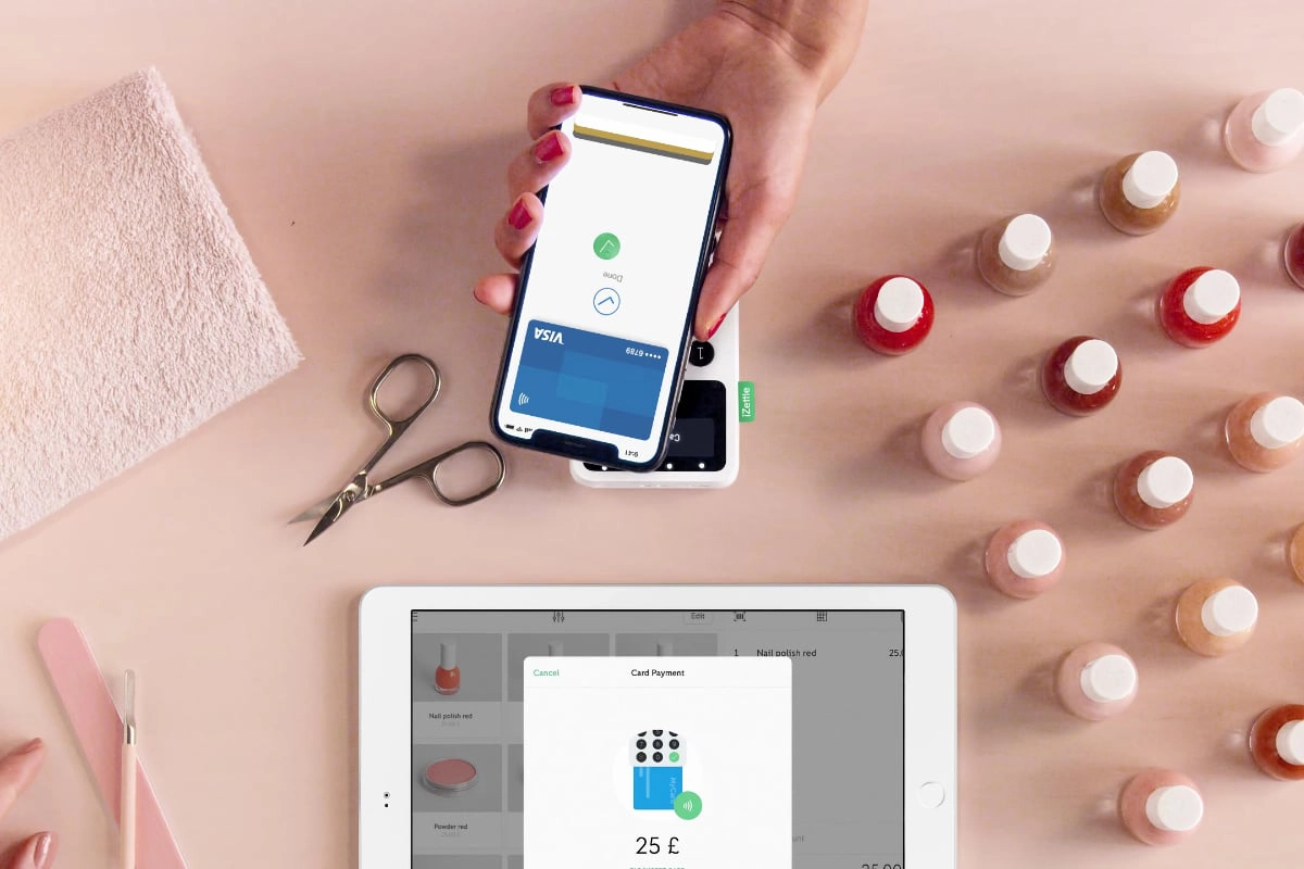 iZettle iPad setup