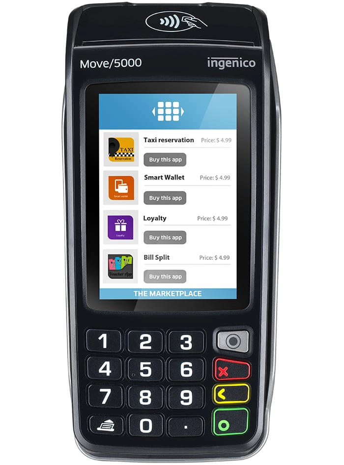 Ingenico Move 5000 terminal