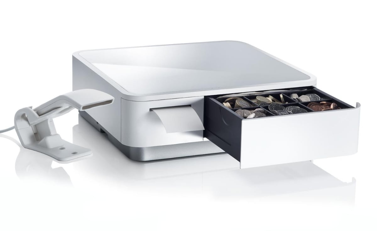 mPOP cash drawer and printer