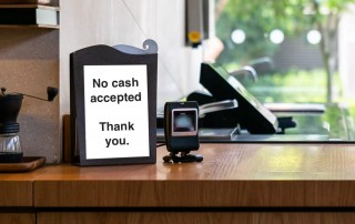 Till with no cash sign