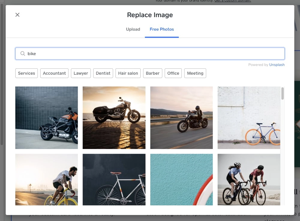 Square Online Store image search