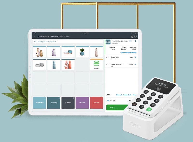 Vend and iZettle integration Vend and iZettle