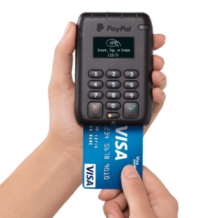 PayPal Here chip card payment