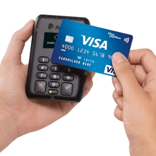 PayPal Here contactless card payment