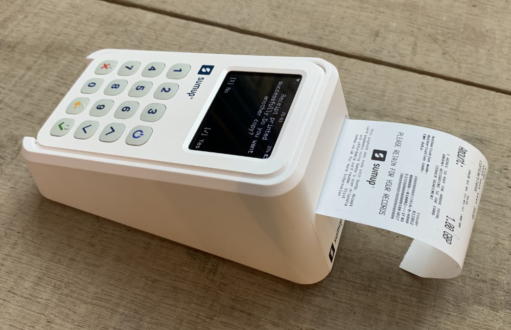SumUp 3G printing