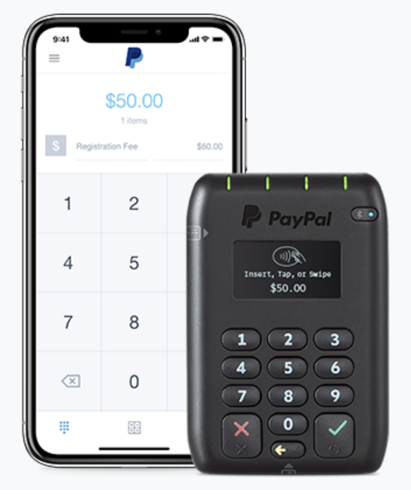 PayPal Here iOS app and reader PayPal Here iOS app and reader