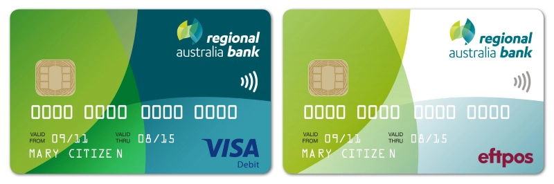 Australian Visa Debit and eftpos cards