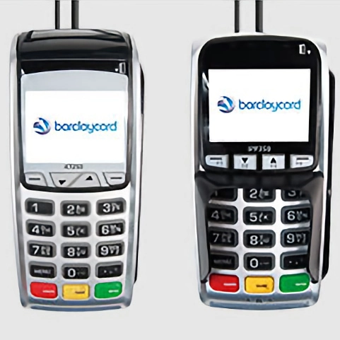 Barclaycard desktop terminal with separate PIN pad