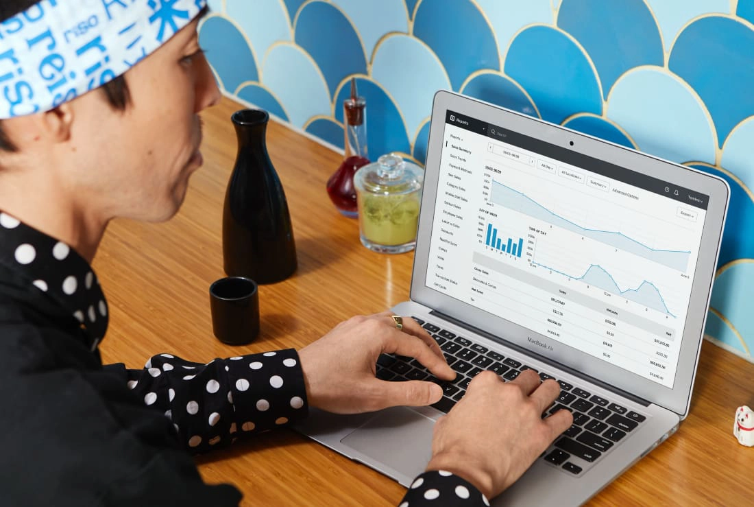 Square sales analytics from web dashboard Square sales analytics from web dashboard