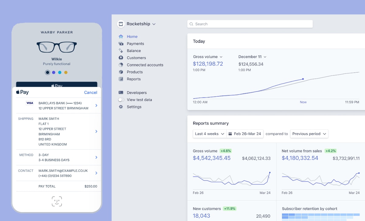 Stripe online payment solution
