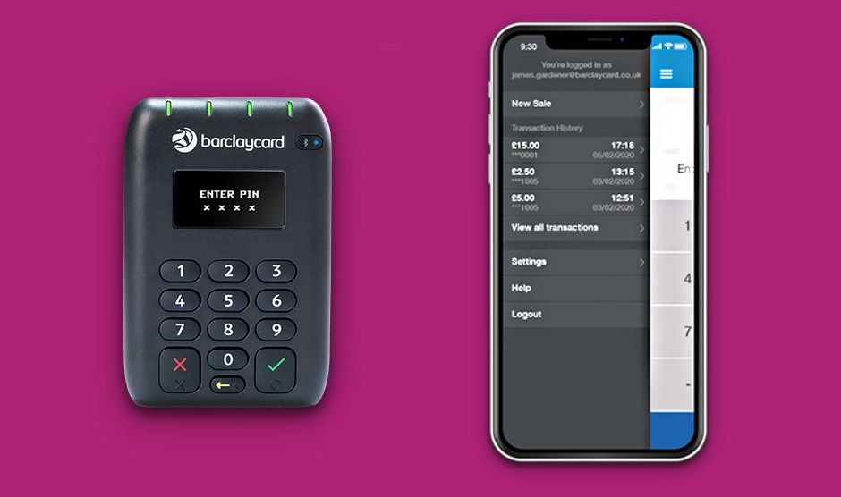 Barclaycard card reader app