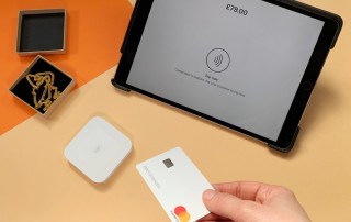 Square card reader and app
