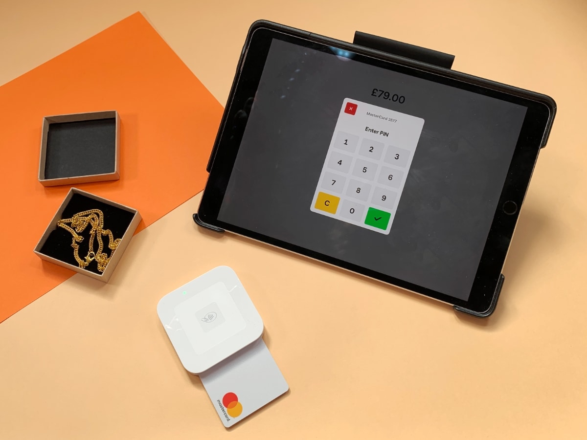 Square asks for PIN entry in the app