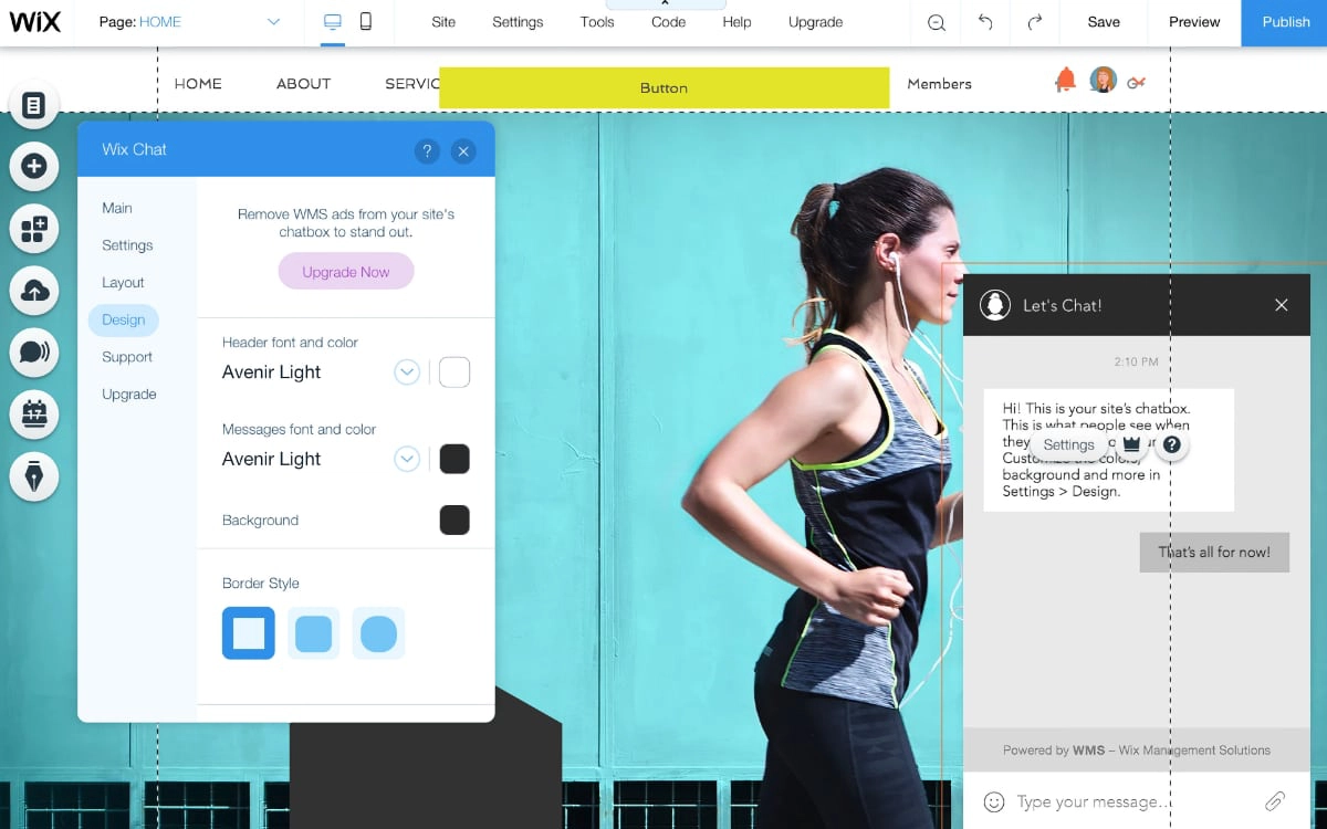 Wix Editor Wix editor