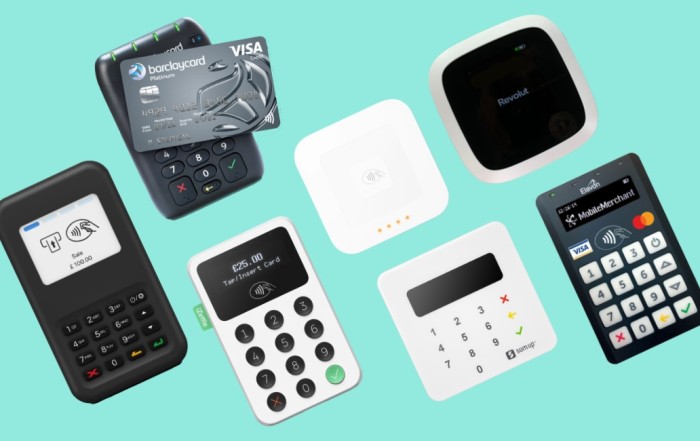 7 card payment readers