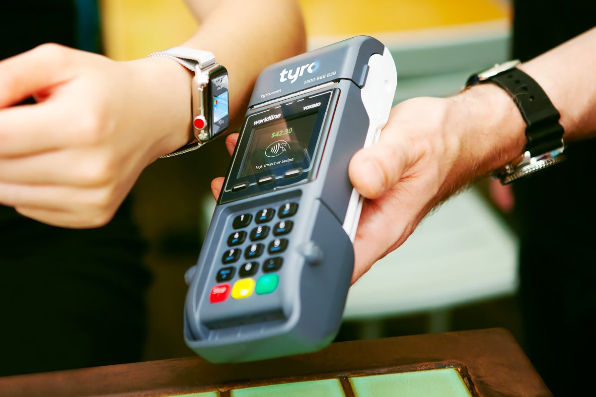 Tyro mobile EFTPOS machine