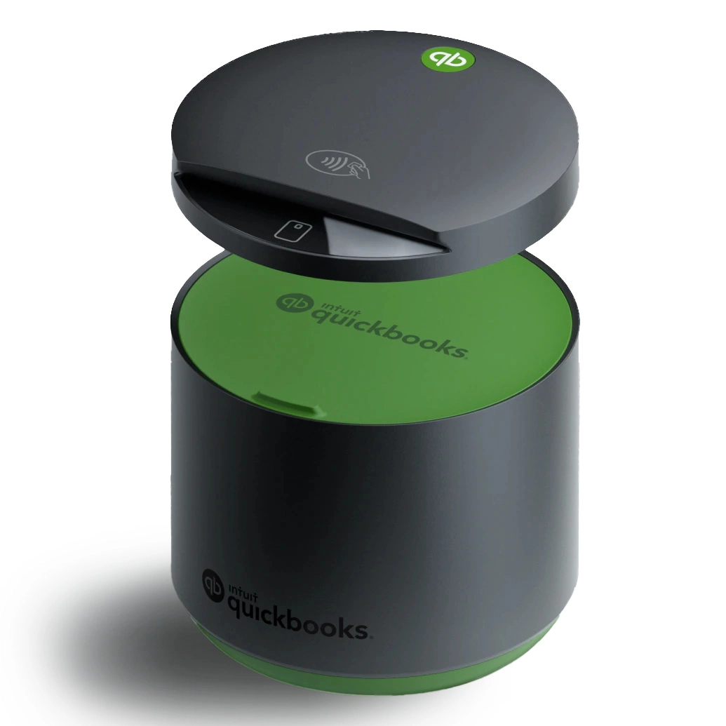 QB card reader with power stand