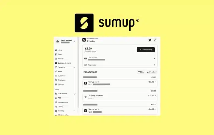 We tested SumUp Business Account reviewed for the UK
