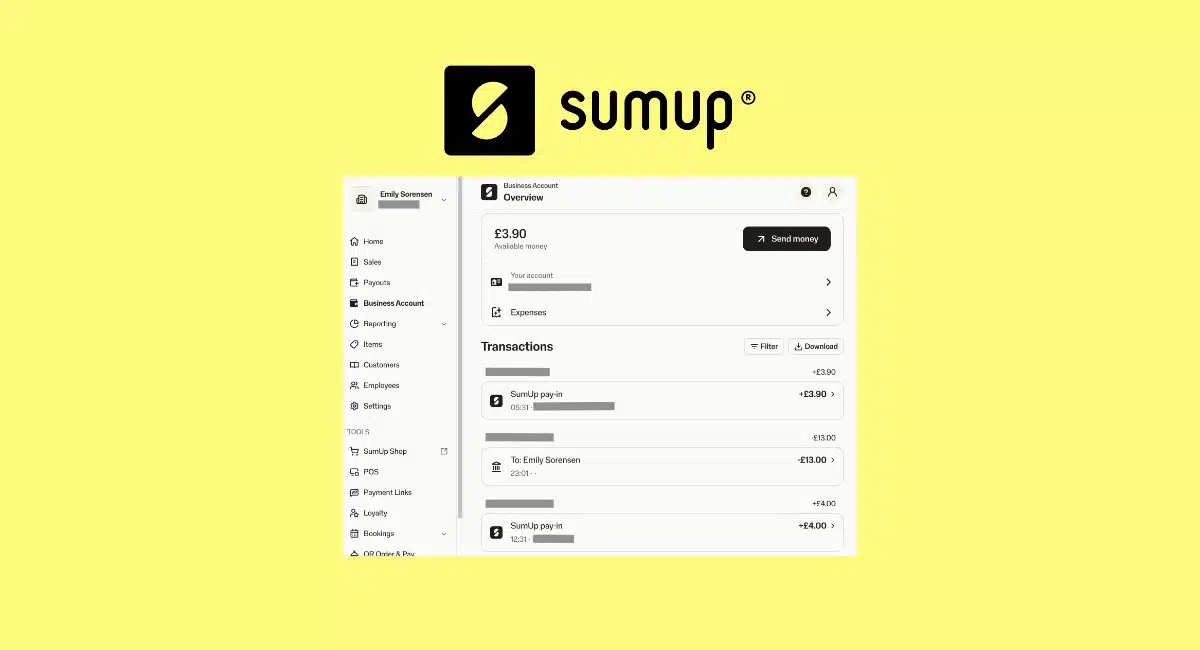 We tested SumUp Business Account reviewed for the UK