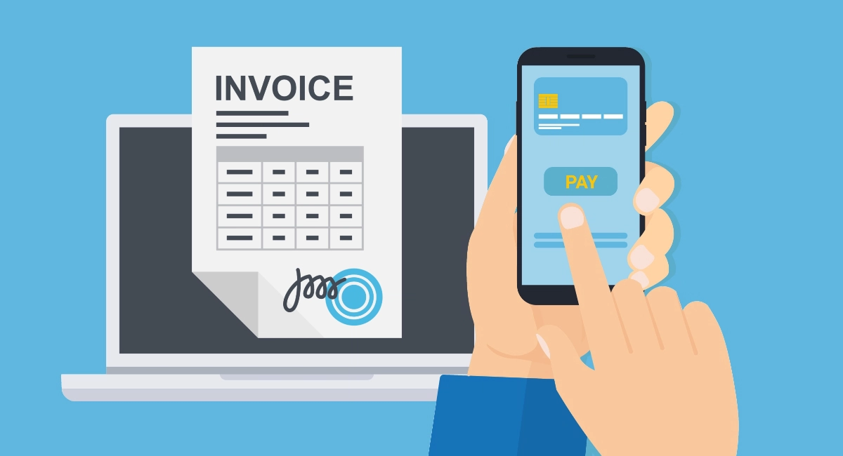 invoice and payment link