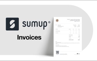 SumUp logo next to invoice