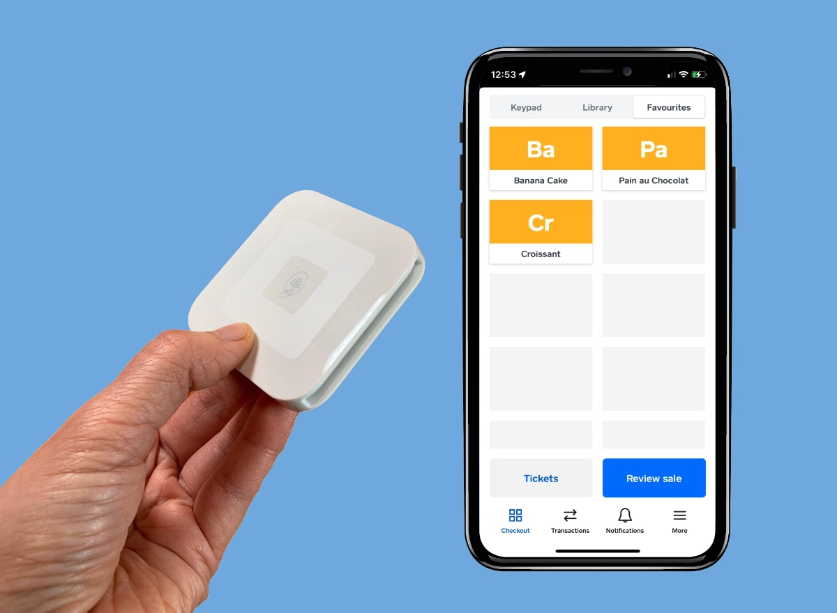 Square Reader and iPhone app