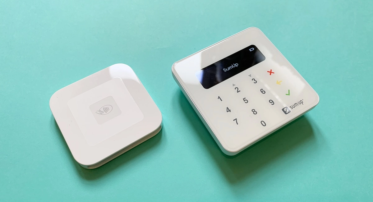 Square and SumUp card readers