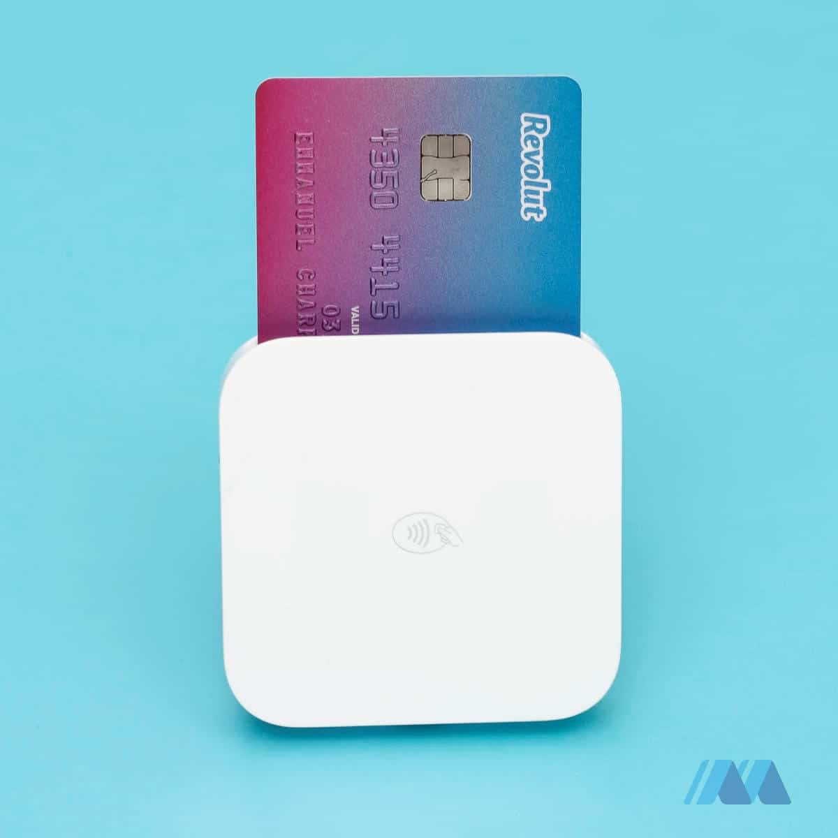 Square Reader with card inserted