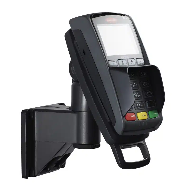 wall-mounted card machine holder