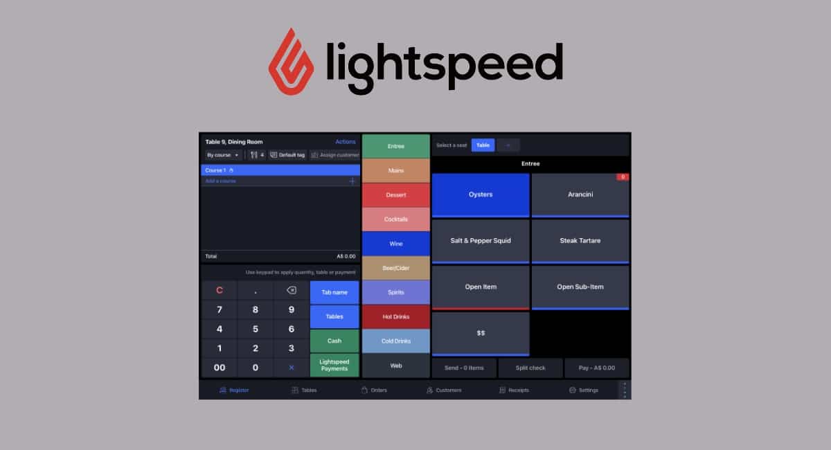 Lightspeed Restaurant review: good POS in Australia, not perfect