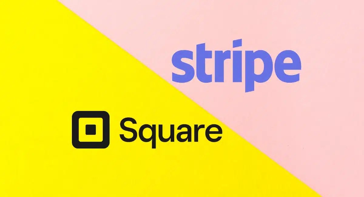 Square and Stripe logos