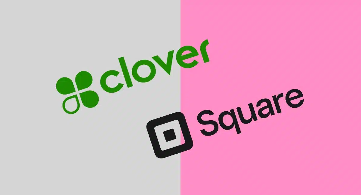 Clover and Square logos