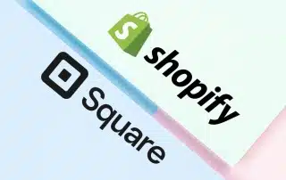 Shopify vs Square logos