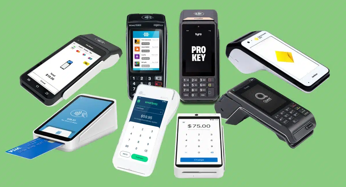 8 EFTPOS machines for card payments