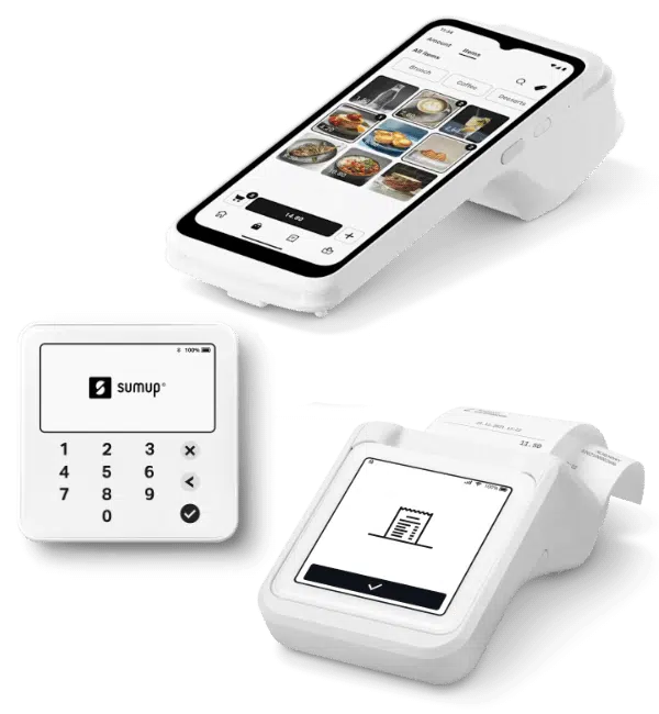 SumUp Terminal, Solo and Solo Lite card readers