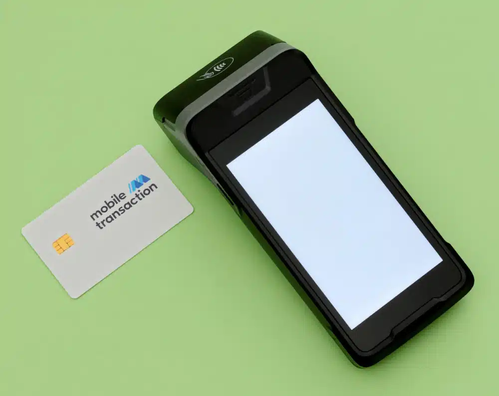 Yavin Nexgo N86 card machine with Mobile Transaction card