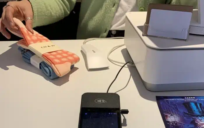 Retail POS system checkout in Australia