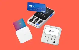 Square Reader, PayPal Reader and SumUp Solo Lite card readers