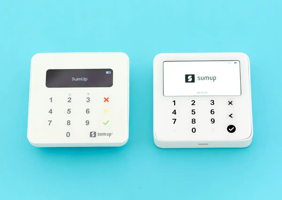 Predecessor SumUp Air compared with the new SumUp Solo Lite