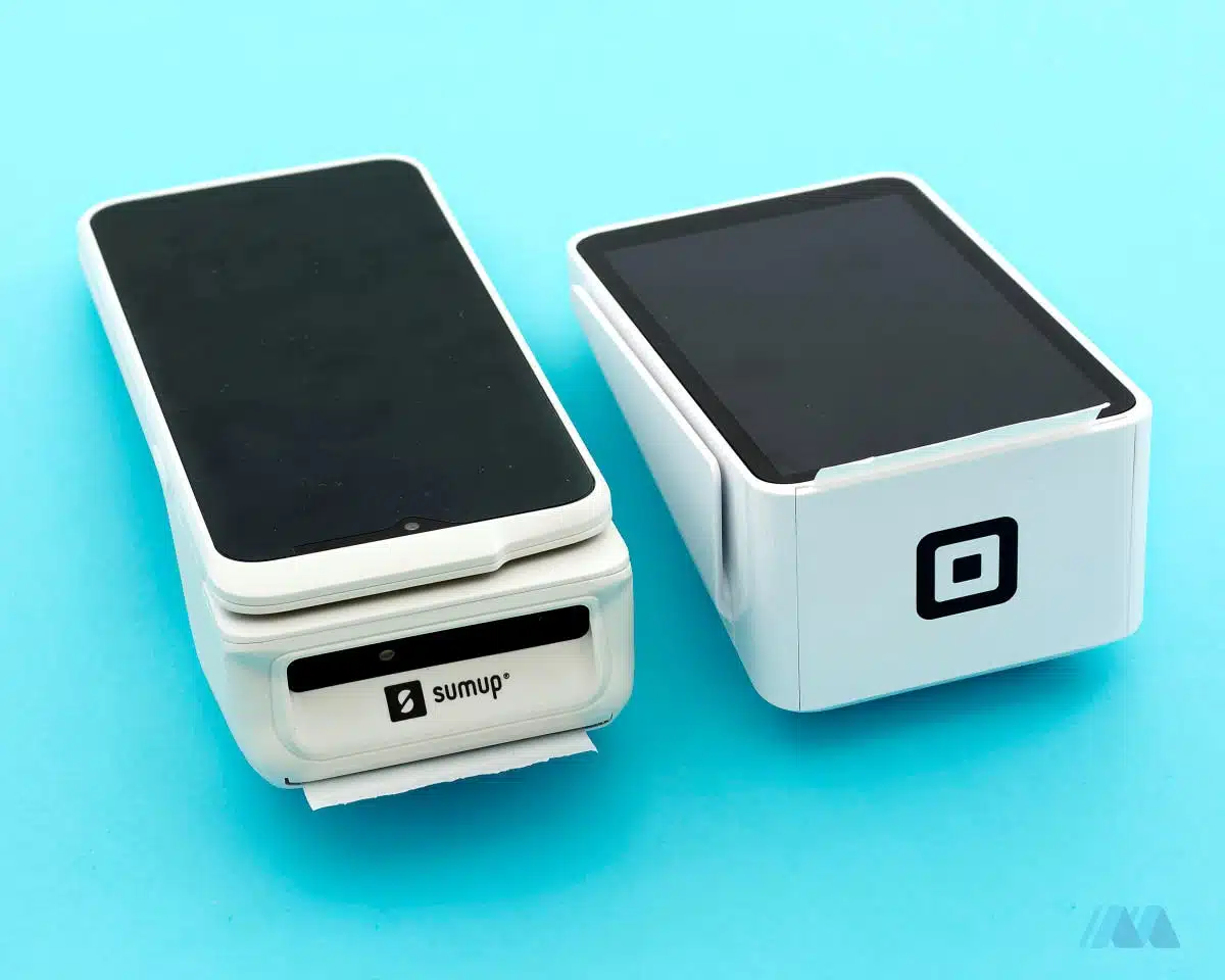 SumUp Terminal looks more conventional than Square Terminal