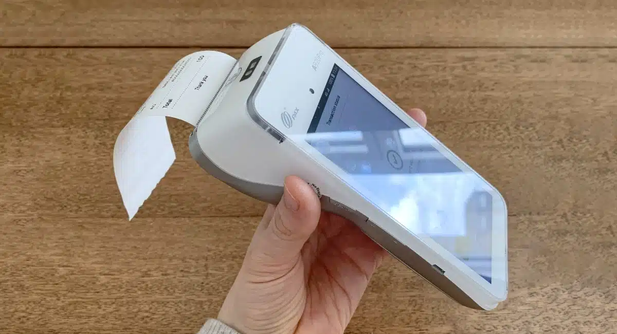 PayNuts EFTPOS terminal which we tested for Australia