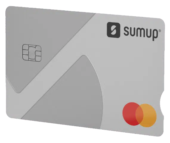 Latest SumUp Mastercard is grey